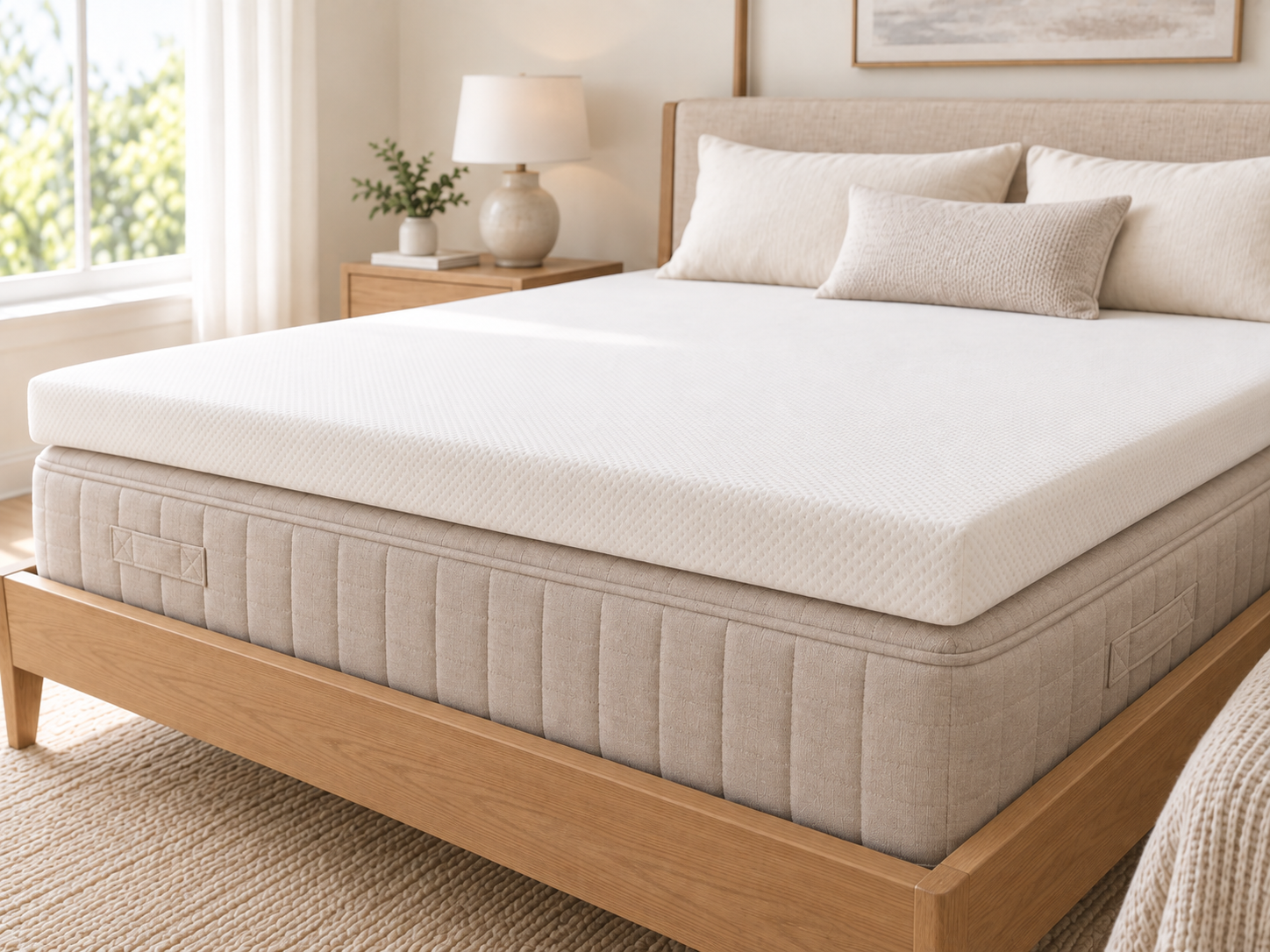 E-Topper Comfort talalay latex mattress topper