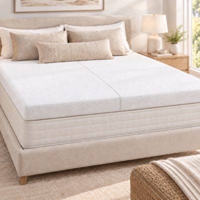 dual density talalay latex topper