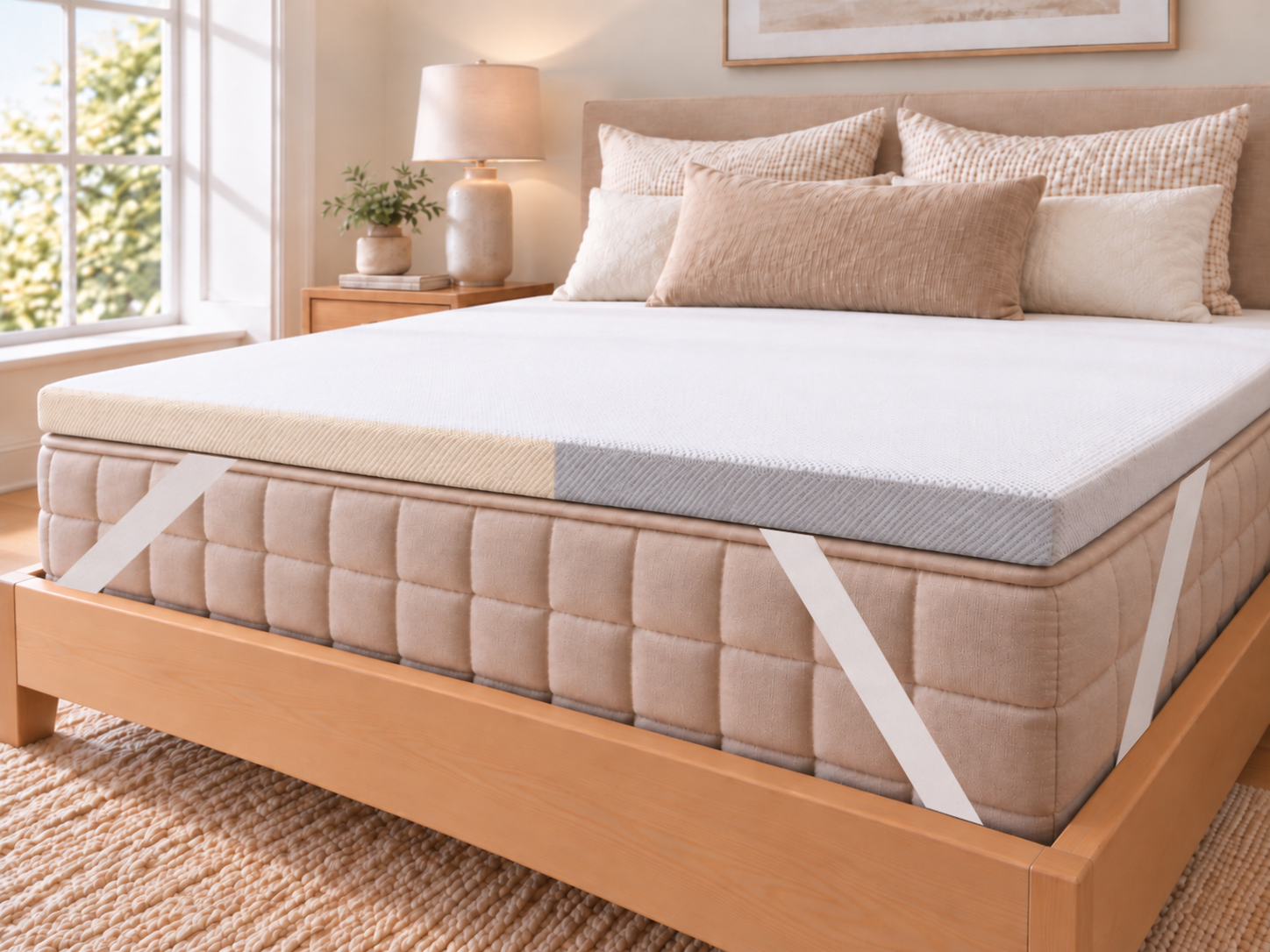 talalay latex mattress topper