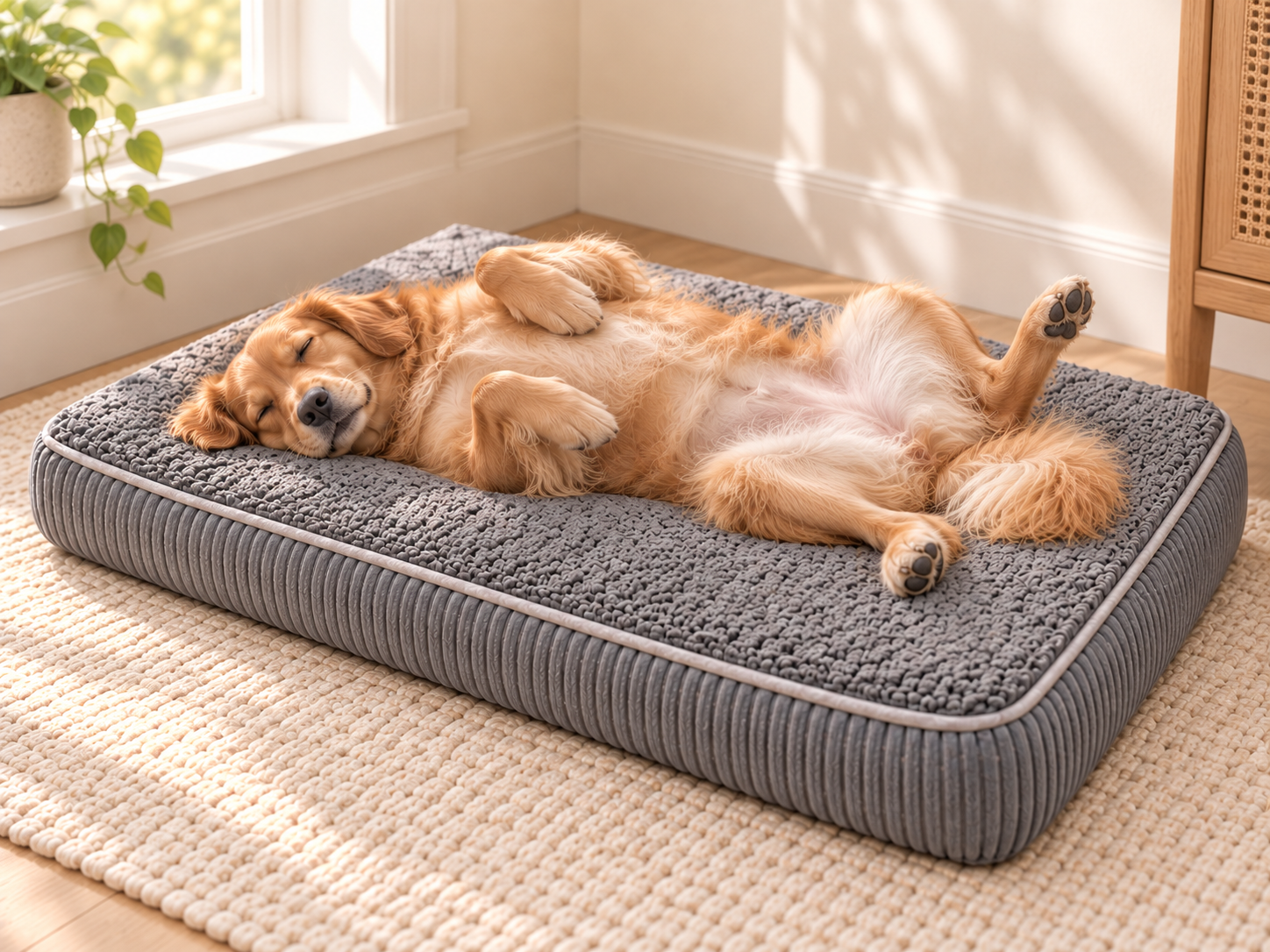 orthopedic talalay latex dog bed