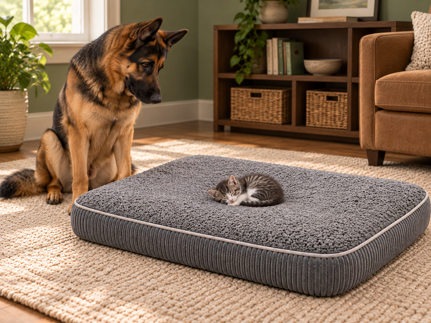 orthopedic talalay latex dog bed