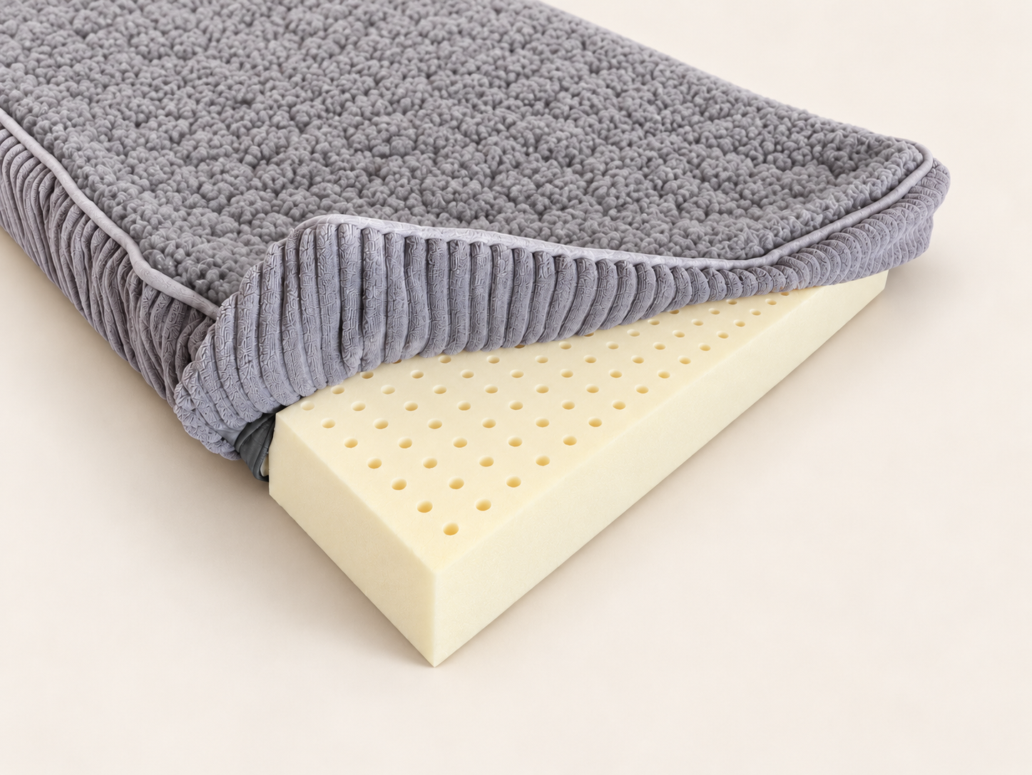 orthopedic talalay latex dog bed