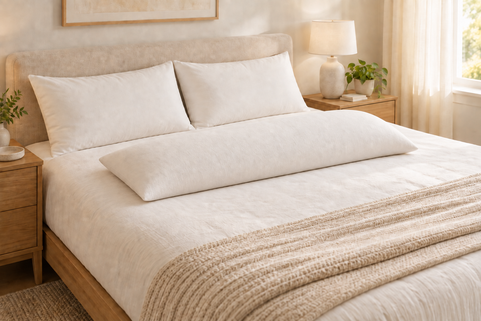 talalay latex bed body pillows