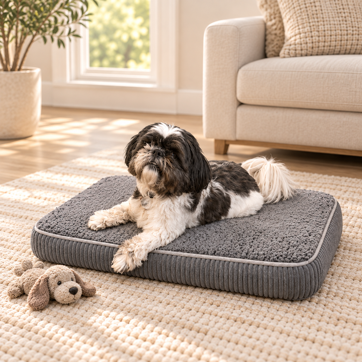 orthopedic talaly latex dog bed
